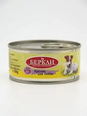 Berkley консервы для собак с кроликом LOCAL