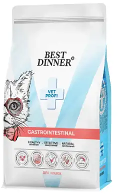 Best Dinner Vet Profi Gastrointestinal сухой корм для кошек при проблемах пищеварения